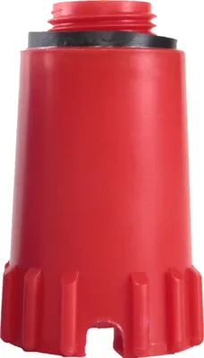 Produktbild von Baustopfen Blindstopfen Prüfstopfen Kunststoff Stopfen Abdrückstopfen 1/2" rot
