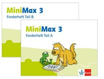 Obrázek produktu pro MiniMax 3. Ausgabe ab 2019. Forderheft (Teil A und Teil B) Klasse 3