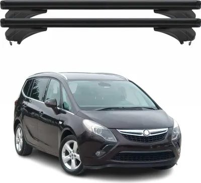 Obrázok produktu pre Menabo strešný nosič pre Opel Zafira C Tourer 2011-2019 hliník čierny 2 diely