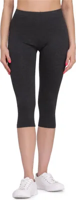 Produktbild von Bellivalini Damen 3/4 Leggings aus Viskose BLV50-148 (Dunkelmelange, M)