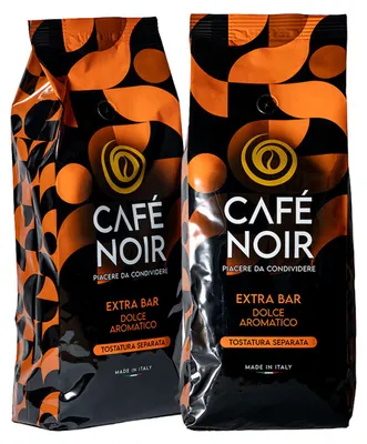 Produktbild von Café Noir - Extra Bar Kaffeebohnen 2 kg - Italienischer Espresso weich und aromatisch