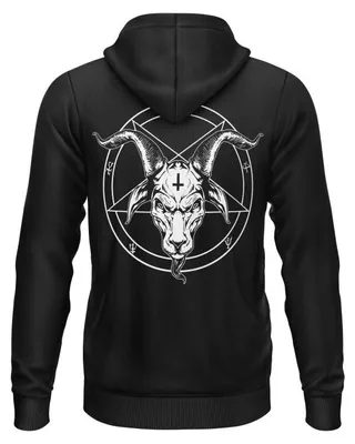 Obrázok produktu pre Easure mikina s kapucňou - Pentagram, biela, veľkosť XL