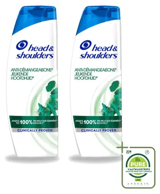 Obrázok produktu pre 2 x Šampon Head & Shoulders proti lupinám, pre svrbiacu pokožku hlavy, 285 ml - veľké balenie - 2 kusy