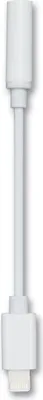 Image de adaptateur audio stéréo 2GO Lightning 20cm blanc