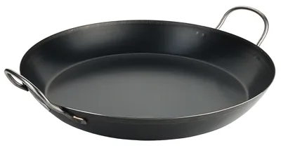 Produktbild von Paella-Eisenpfanne, induktionsgeeignet, schwere Qualität, Variante wählbar : 47 cm Variante: 47 cm