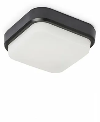 Image de RED - DESIGN RENDL RENDL TARIS SQ 17 LED apparente, noir, 230 V, 8 W, IP54, 3000 K, R12525