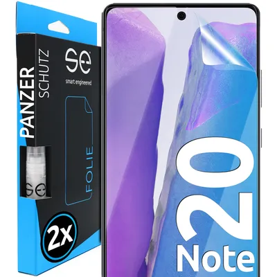 Produktbild von 2x se® 3D Schutzfolie Samsung Galaxy Note 20