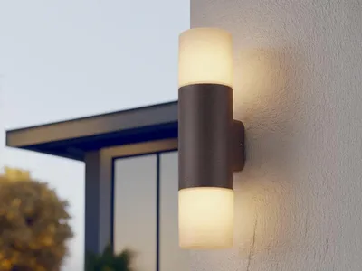 Immagine prodotto di TRIO-Leuchten HOOSIC applique BH 8,50x33 cm marrone Lampada a parete