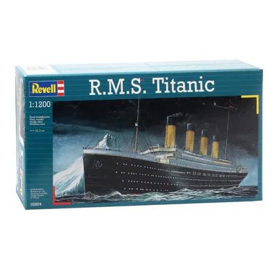 Produktbild von Revell R.M.S. Titanic, Modell eines Marineschiffs, Montagesatz, 1:1200, R.M.S. Titanic, Kunststoff, Fortgeschritten