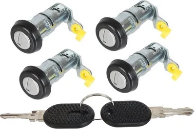 Produktbild von 4x Türschloss LINKS RECHTS + 2x Schlüssel für Iveco Daily III / IV ab 1999-2011