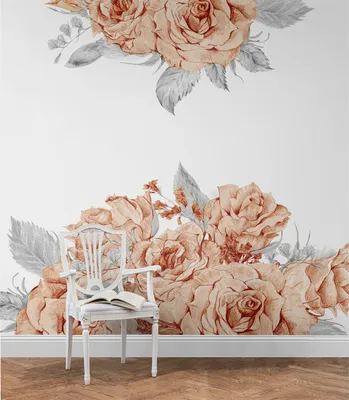 Produktbild von Coloray Fototapete 360x250 cm Latextapete Magicstick - Blühende Rose