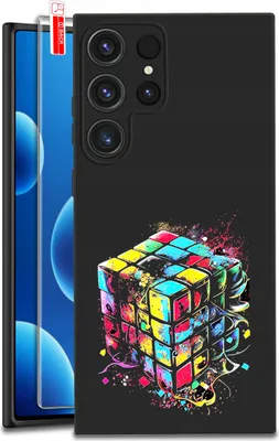 Obrázok produktu pre ETUI do Samsung Galaxy S24 Ultra | WZORY | SILIKONOWE MATT CASE + SZKŁO 9H