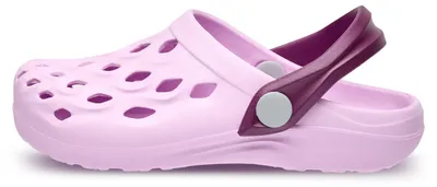 Produktbild von Ladeheid Clogs Kinder Schuhe für Mädchen und Jungen leichte Gartenclogs Gartenschuhe Kinder LA-CA-14 (Lilla, 30/31 EU)