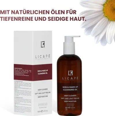 Produktbild von Licape® Reinigungsöl Gesicht | 400 ml | Abschminken & Gesichtsreinigung
