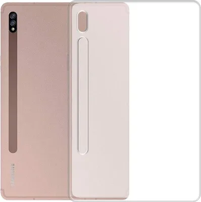 Produktbild von Samsung Galaxy Tab S7 Tablethülle Case Hülle Silikon Transparent