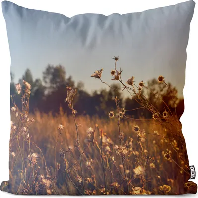 Produktbild von VOID Trockenblumen Wiese Blumen Kissenbezug Kissenhülle sofa couch wohnzimmer dekoration wasserfest Outdoor Garten Kissen bezug deko