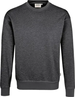 Produktbild von HAKRO Sweatshirt Mikralinar® 475, anthrazit meliert, 2XL