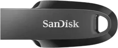 Produktbild von SanDisk Ultra Curve, 128 GB, USB Typ-A, 3.2 Gen 1 (3.1 Gen 1), 100 MB/s, andere, Schwarz
