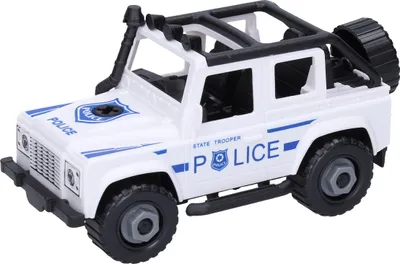 Obrázek produktu pro Auto džíp policie šroubovací 17,5 cm