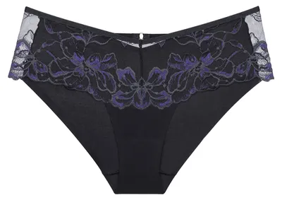 Produktbild von Triumph Wild Gardenia Florale, Unterhosen, Hochgeschnittener Slip, Erwachsener, Weiblich, Schwarz, Highwaist fit
