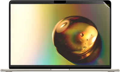 Produktbild von kwmobile Schutzfolie matt kompatibel mit Apple Macbook Air 13.6 M3 2024 A3113 - Folie Displayschutz - Displayschutzfolie Displayfolie entspiegelt