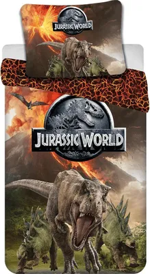 Produktbild von Jurassic World Bettbezug Vulkaan  140 x 200 cm  – Polyester (Vorbestellung)