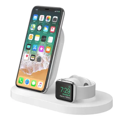 Produktbild von Belkin Ladestation Ladegerät Zubehör BoostUp Schnellladen iPhone Apple Watch Airpods