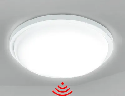 Obrázek produktu pro ACXIN LED stropní světlo s detektorem pohybu LED senzorové světlo Moderní indukční světlo Nástěnné světlo Chodbové světlo IP44 Vodotěsné (15W, studená bílá)