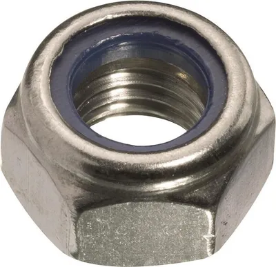 Immagine prodotto di Scatola da 12 unità. Dado autobloccante. Zinco M 6 Fadix