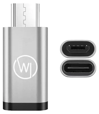 Zdjęcie produktu dla Adapter Micro-USB do USB-C OTG do przesyłania danych