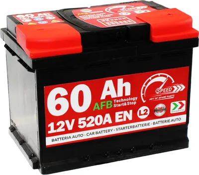 Immagine prodotto di Batteria Auto Speed 60Ah 520A Start&Stop AFB
