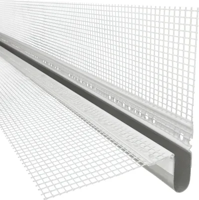 Produktbild von 40 Stab Dehnfugenprofil V-Form 90° mit Gewebe je 2m