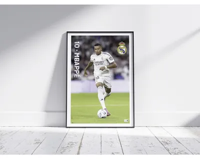 Produktbild von Real Madrid Poster Mbappé 61 x 91,5 cm