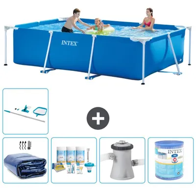 Produktbild von Rechteckiger Frame Pool - 300x200x75 cm - 6-teilig S30153