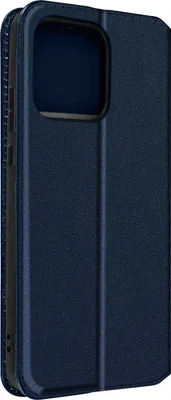 Image de Avizar, étui magnétique avec support pour Redmi 12C, bleu nuit