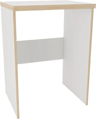 Productafbeelding van Wasmachineombouwkast wit, van multiplex - Kast voor wasmachine en droger, 90x65x54 cm - Vochtbestendig wasmachinerek - Ruimtebesparend badkameraccessoire