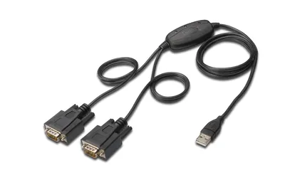 Obrázek produktu pro DIGITUS USB 2.0 zu 2x RS232-Kabel
