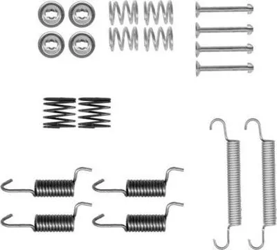 Produktbild von Zubehörsatz Feststellbremsbacken Zubehörsatz Bremsbacken TEXTAR hinten für HYUNDAI i20 (PB, PBT) für KIA SOUL (AM)