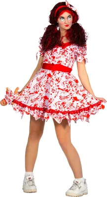 Image de Costume Living Dead Dolls  Poupée sanglante Angelina  Femme  Taille 40  Halloween  Dress Up