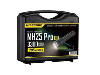 Produktbild von Nitecore MH25 Pro LED Taschenlampe Hunting Kit 3300 Lumen - Schwarz