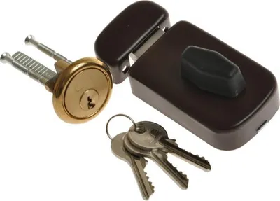 Obrázok produktu pre Hnedý cylindrický zámok LOB TB51