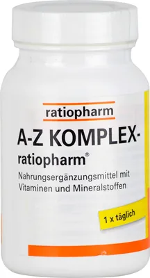 Produktbild von A-Z Komplex-ratiopharm Tabletten, 100 St. Tabletten