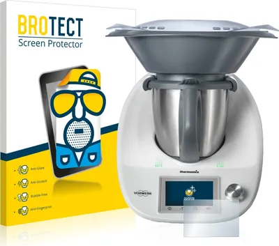 Produktbild von 2x BROTECT Schutzfolie für Vorwerk Bimby TM5 Displayschutz Displayschutzfolie Folie Matt Entspiegelungsfolie