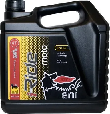Obrázok produktu pre Agip (Eni) I-Ride Moto 10W40 Halbsynthetisches Motoröl (4L) Ma2