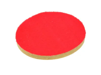 Obrázek produktu pro Plstěný leštící kotouč se suchým zipem 125x10mm 04866