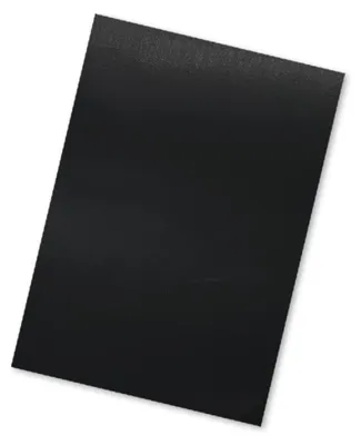 Produktbild von Plottermarie Vinylfolie Vinyl glänzend permanent haftend & wetterfest – Vinylfolie für Autos, Möbel, Gläser, Fenster, Schilder, Außenbereich 100 x 63 cm - 401 Black