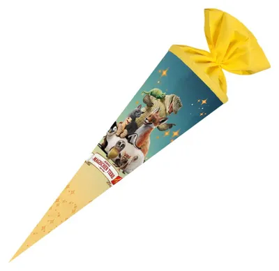 Produktbild von Nestler Schultüte Die Schule der magischen Tiere 70cm mit Filzverschluss