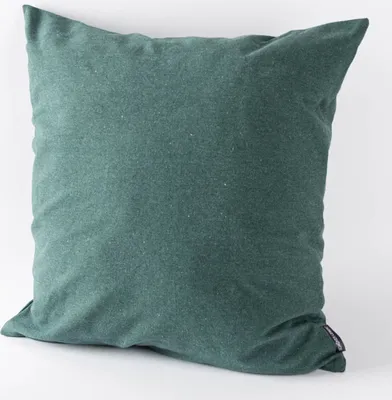 Produktbild von Kissenhülle Verscors Struktur dunkelgrün div Größen von SCHÖNER LEBEN. Größe 70x70cm (HxB) 70x70cm (HxB) Größe