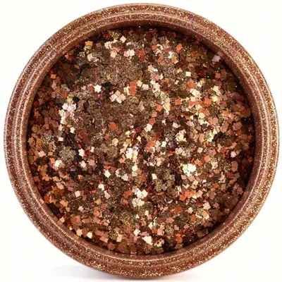Produktbild von Kryolan Polyester Glitter Kupfer