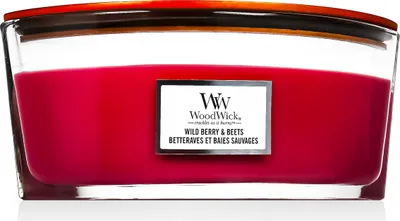 Produktbild von WoodWick Ellipse Candles Duftkerze Wild Berry & Beets 453,6 g